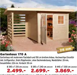 Salzburger Lagerhaus Gartenhaus 170 A Angebot