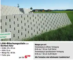 Salzburger Lagerhaus LGH-Böschungsstein Angebot