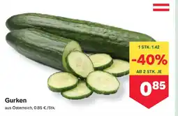MPreis Gurken Angebot