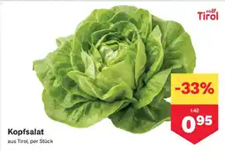 MPreis Kopfsalat Angebot