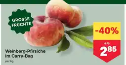 MPreis Weinberg-Pfirsiche im Carry-Bag Angebot