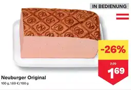 MPreis Neuburger Original Angebot