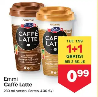 MPreis Emmi Caffè Latte Angebot
