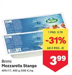 MPreis Brimi Mozzarella Stange Angebot