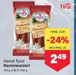 MPreis HANDL Tyrol Kaminwurzer Angebot