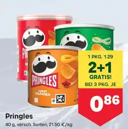 MPreis Pringles Angebot