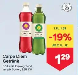 MPreis Carpe Diem Getränk Angebot