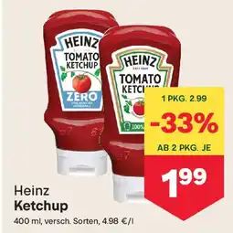 MPreis Heinz Ketchup Angebot