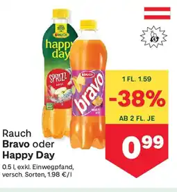 MPreis Rauch Bravo oder Happy Day Angebot