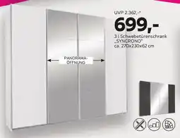 Mömax Schwebetürenschrank SYNCRONO Angebot