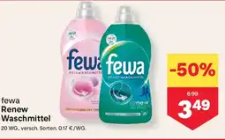 MPreis fewa Renew Waschmittel Angebot