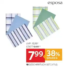 XXXLutz Geschirrtuch-set, 3-tlg Angebot