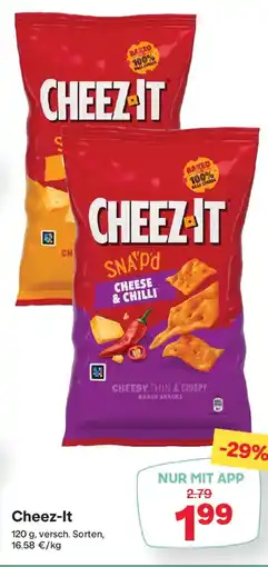 MPreis Cheez-it Angebot