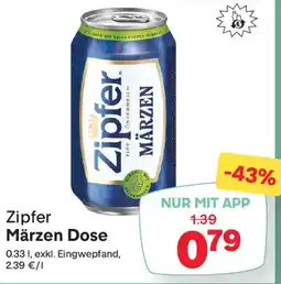 MPreis Zipfer Märzen Dose Angebot