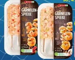 Eurospar Spar BBQ Garnelenspieße Angebot