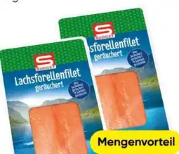 Eurospar S Budget Lachsforellenfilet geräuchert Angebot