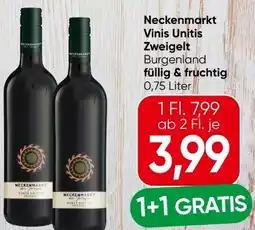 Eurospar Neckenmarkt Vinis Unitis Zweigelt Angebot