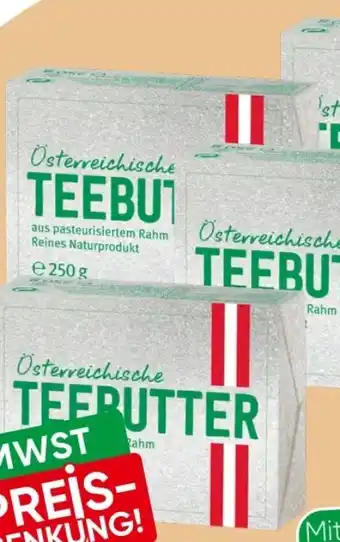 Eurospar Pinzgau Milch Teebutter Angebot