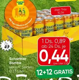 Eurospar Schartner Bombe Limonade Angebot