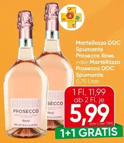 Eurospar Martellozzo Prosecco Spumante Rosè Angebot