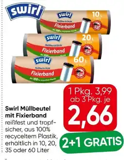 Eurospar Swirl Fixierband-Müllbeutel Angebot