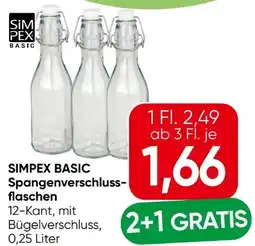 Eurospar Simpex Basic Spangenverschlussflaschen Angebot