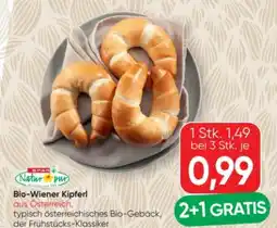 SPAR Gourmet Spar Natur pur Bio-Wiener Kipferl Angebot