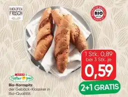 SPAR Gourmet Spar Natur pur Bio-Kornspitz Angebot