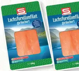 SPAR Gourmet S Budget Lachsforellenfilet geräuchert Angebot