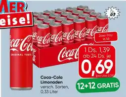 Eurospar Coca Cola Limonaden Angebot