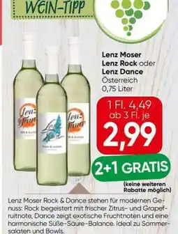 Eurospar Lenz Moser Lenz Rock oder Lenz Dance Angebot