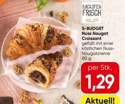 Eurospar S-BUDGET Nuss-Nougat Croissant Angebot