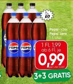 Eurospar Pepsi oder Pepsi Zero Angebot