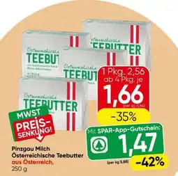 Eurospar Pinzgau Milch Österreichische Teebutter Angebot