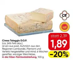 Eurospar Ciresa Taleggio D.O.P Angebot