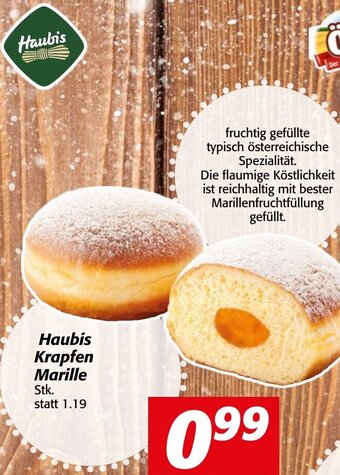 Strasser Markt Haubis Krapfen Marille Angebot