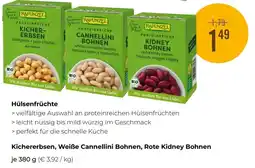 Martin Reformstark Hülsenfrüchte Kichererbsen, Weiße Cannellini Bohnen, Rote Kidney Bohnen Angebot