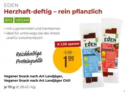 Martin Reformstark EDEN Veganer Snack nach Art Landjäger, Veganer Snack nach Art Landjäger Chili Angebot