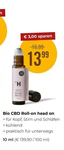 Martin Reformstark Bio CBD Roll-on head on Angebot