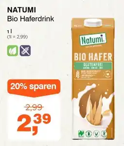 Prokopp Natumi bio haferdrink Angebot