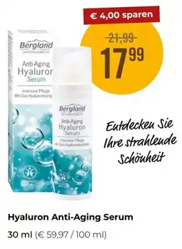 Martin Reformstark Hyaluron Anti-Aging Serum Angebot