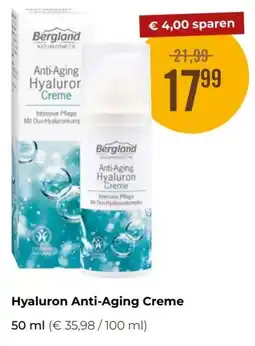 Martin Reformstark Hyaluron Anti-Aging Creme Angebot