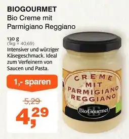 Prokopp Biogourmet bio creme mit parmigiano reggiano Angebot