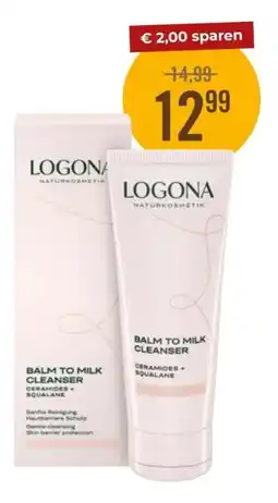 Martin Reformstark Logona balm to milk cleanser Angebot