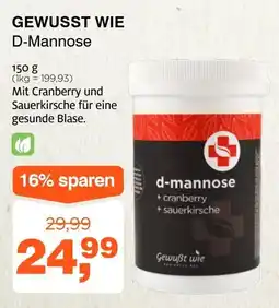 Prokopp Gewusst wie d-mannose Angebot