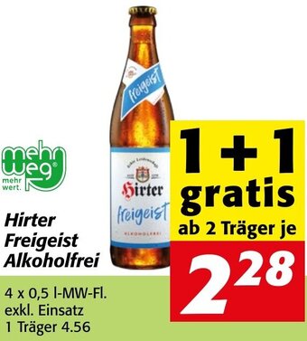 Strasser Markt Hirter Freigeist Alkoholfrei Angebot