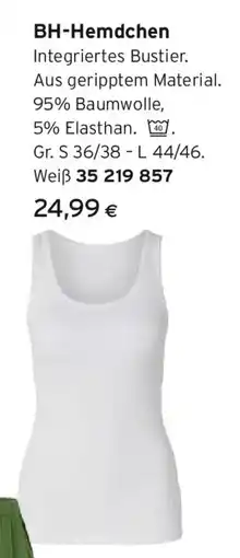 Tchibo Eduscho BH-Hemdchen Angebot