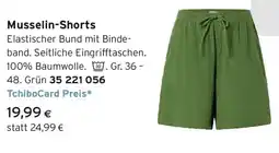 Tchibo Eduscho Musselin-Shorts Angebot