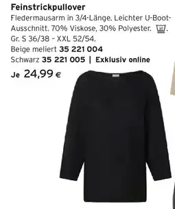 Tchibo Eduscho Feinstrickpullover, schwarz Angebot