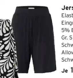 Tchibo Eduscho Jerseyshorts, schwarz Angebot